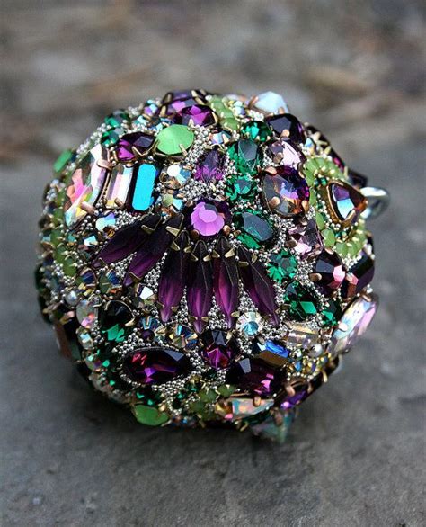 Reserved For Sandi Giant Crystals Rhinestones Ball Orb Sphere