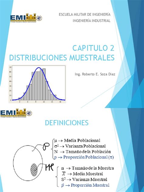 Cap 2 Distribuciones Muestrales V1 Estadísticas Descriptivas