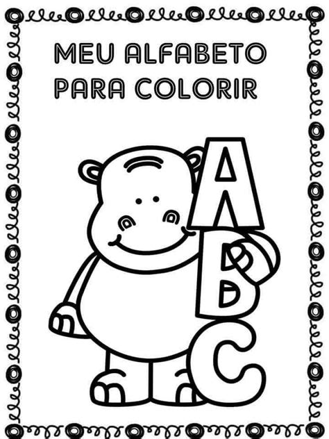 Desenhos Para Colorir Letras Do Alfabeto Pedagogia Ideias