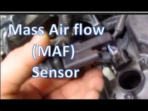 How To Replace Mass Air Flow Sensor Maf Sensor Toyota Corolla