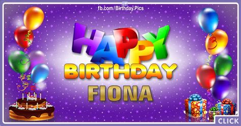 Happy Birthday Fiona Birthday Wishes