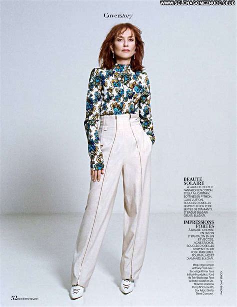 Isabelle Huppert No Source Celebrity Beautiful Sexy Babe Posing Hot Famous And Nude