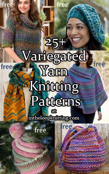Variegated Yarn Knitting Patterns In The Loop Knitting