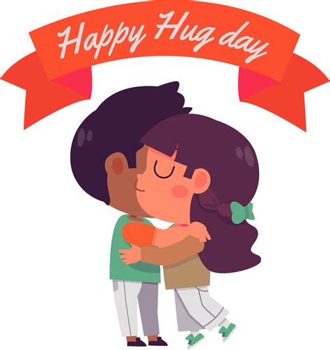 Happy hug day cute children hugging png image | Happy hug day, Hug