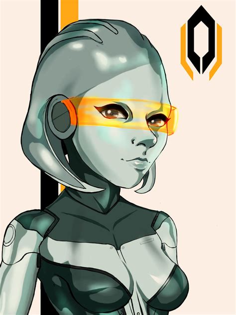 Mass Effect Portrait Series 5 Edi By Xwolfie212x On Deviantart