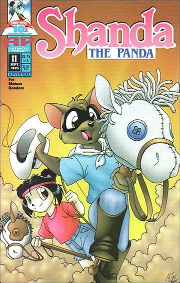 Shanda The Panda 11 A Sep 1995 Comic Book By Shanda Fantasy Arts
