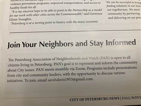 Petersburg Association of Neighborhoods and Watch (PAN) : r/petersburg