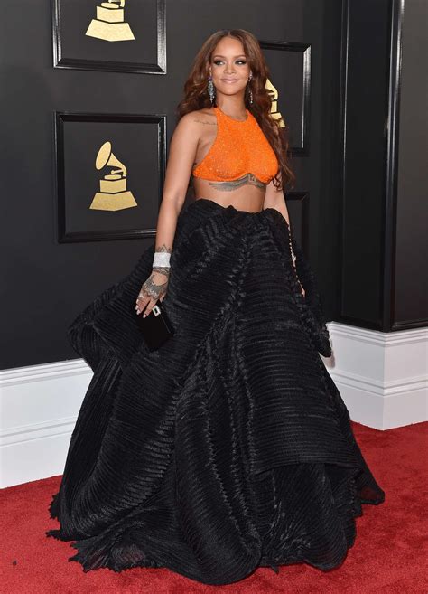 Rihanna 59th Grammy Awards 02 Gotceleb