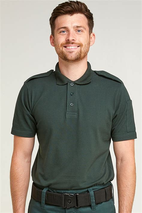 Ambulance Green Polo Shirt Sugdens Corporate Clothing Uniforms And