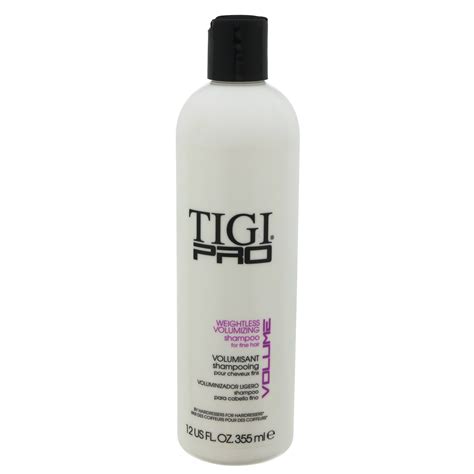 TIGI Pro Weightless Volumizing Shampoo Shop Shampoo Conditioner At
