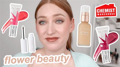 Testing New Flower Beauty Makeup 🌸 Chemist Warehouse Australia Youtube