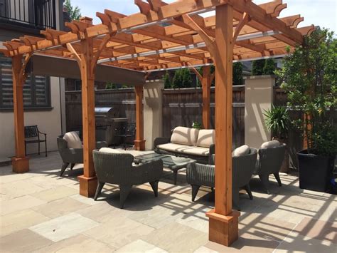 Extend Your Outdoor Living Season Under This Natural And Inviting Shade Voila Cedar Pergola