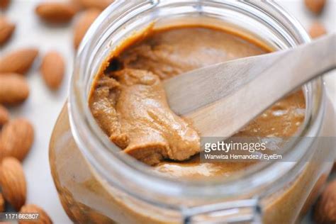 Almond Butter Spread Photos And Premium High Res Pictures Getty Images