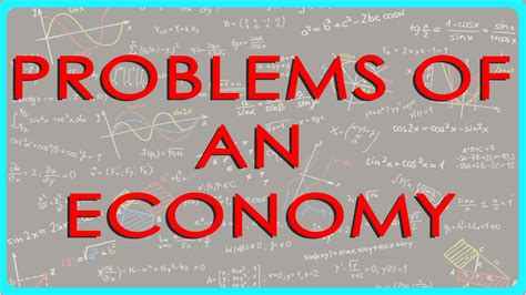 The current tpr review was conducted at the world trade organisation in geneva flight resulting from elevated levels of global financial stress (wto, 2018). Basic Economic Problem