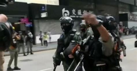 Hundreds Arrested In Hong Kong Pro Democracy Protests Cbs News
