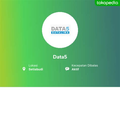 Data Setiabudi Jakarta Selatan Tokopedia