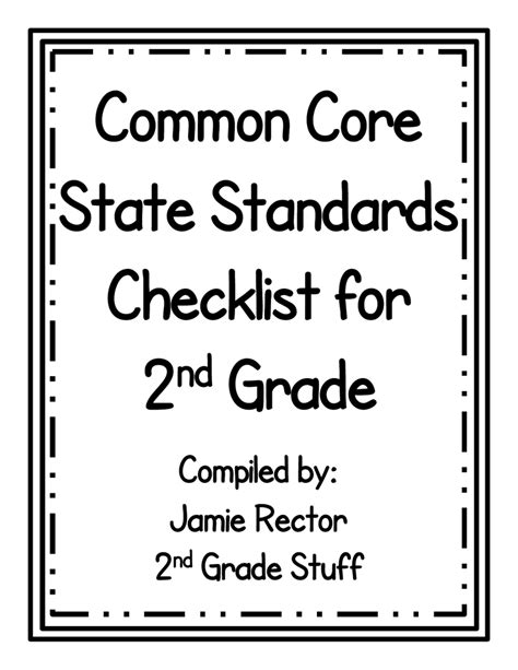 Common Core Standards 2nd Grade