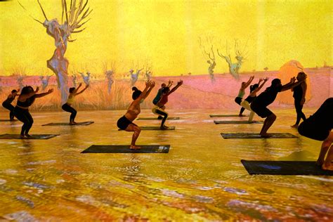 Yoga Classes - Immersive Van Gogh NYC