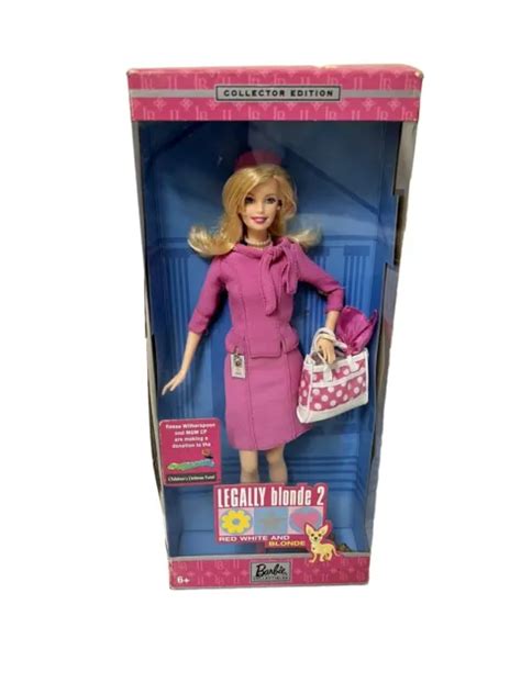 Barbie Legally Blonde Elle Woods With Bruiser Collectors Edition Picclick