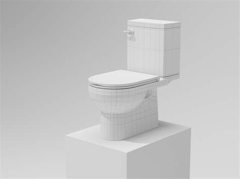 toilet 3d model 3d model cgtrader