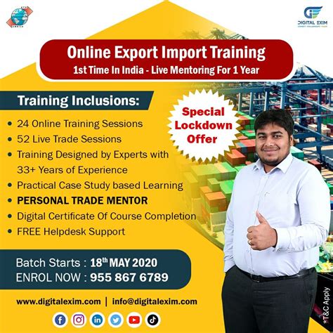 Learn From Home Enrol For Online Export Import Training And Become A