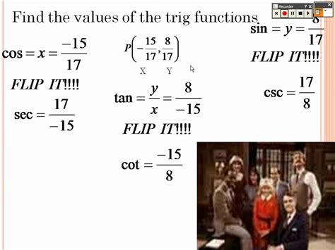 Trig 7 2 Examples Part 2 Trigonometric Functions Of Real Numbers YouTube