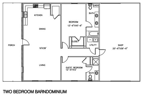 30 Barndominium Floor Plans for Different Purpose
