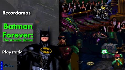 Batman Forever The Arcade Game Playstation Retro Bits YouTube