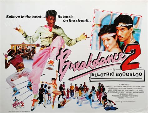 Breakin 2 Electric Boogaloo British Quad Poster 30x40 In From