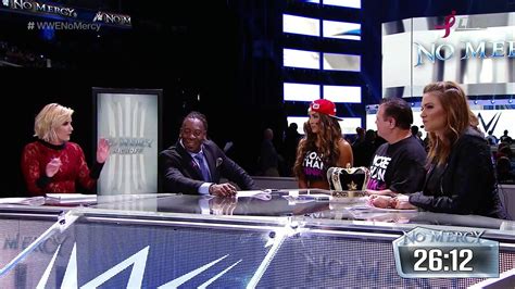 Renee Young Booker T Nikki Bella Jerry Lawler And Lita Segment