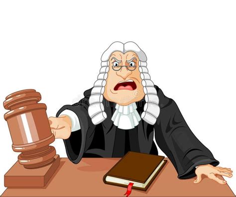 Judge With Gavel Angry Judge With Gavel Makes Verdict For Law Sponsored Angry Gavel