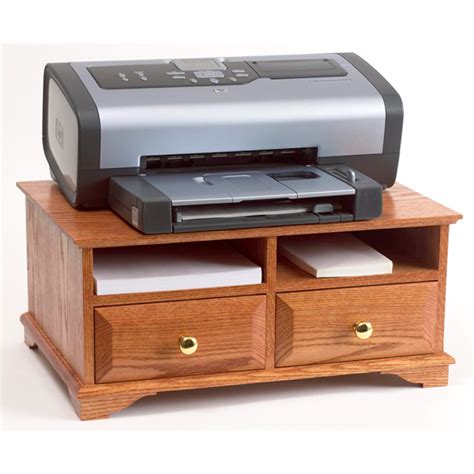Letter/legal plastic file cart in black. Printer Stand Woodworking Plan from WOOD Magazine