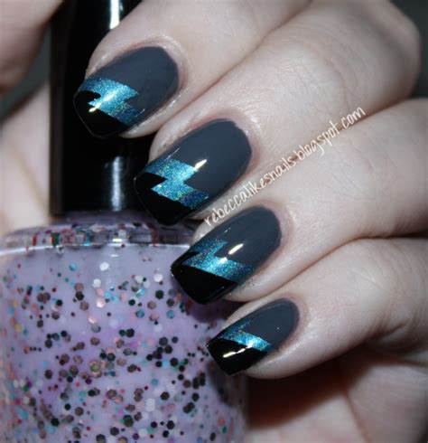 Check spelling or type a new query. rebecca likes nails: double lightning bolt success!