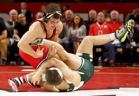 Once Close To The Edge Rutgers Wrestler Now Aiming For National