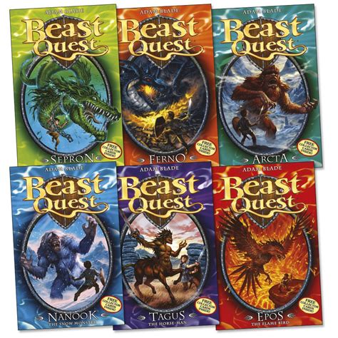 Beast Quest Series 1 Collection Ferno The Fire Dragon