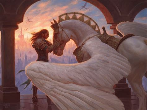 Trusted Pegasus An Art Print By Chris Rahn Pegasus Art