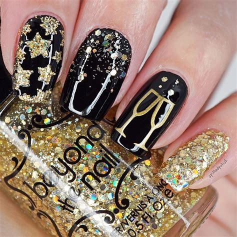 Acrylic Nail Designs For New Years Daily Nail Art And Design