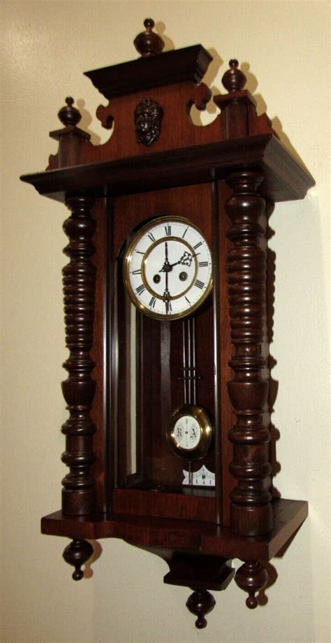 Antique German Schlenker And Kienzle Vienna Regulator Wall Clock 8 Day Ebay