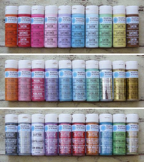 Turn any martha stewart satin, gloss,. Martha Stewart craft paint: good for all crafting surfaces ...