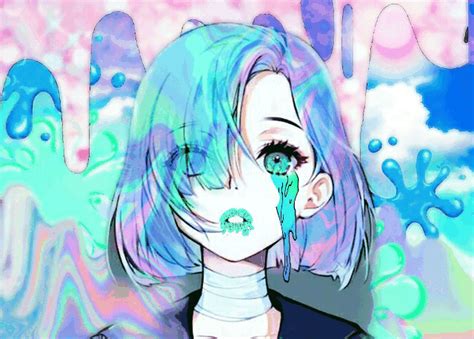 Anime  Slime Kawaii Colorful Colors  By Banyamu