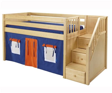 Twin Low Loft Beds For Kids Hawk Haven