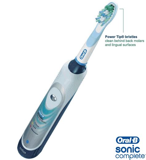 Oral B S 320 Sonic Complete Rechargeable Power Toothbrush