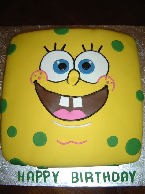 Spongebob Cakes For Birthdays