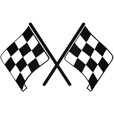 Buy Checkered Racing Flag 1 Sticker Online