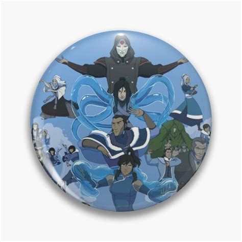 Avatar The Last Airbender Pin Anime Avatar Characters Cute Funny Lapel Pin Metal Anime Pin V1