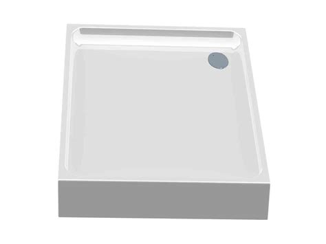 Crystaltech Square Acrylic Shower Tray X X Mm