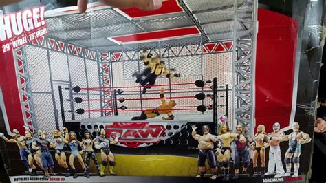 The Largest Wwe Figure Playset Hell In A Cell Unboxing And Review Youtube