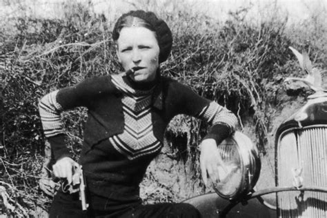 Bonnie Parker Half Of The Infamous Bank Robbing Team
