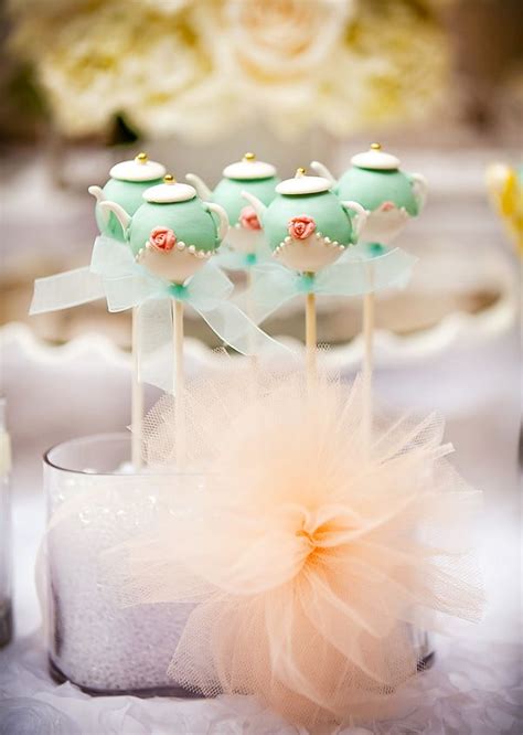 Love Ly Tea Party Bridal Shower Vintage Lace Pastels Tea Party