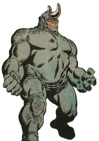 Rhino 1966 Marvel Ficha De Personaje En Tebeosfera